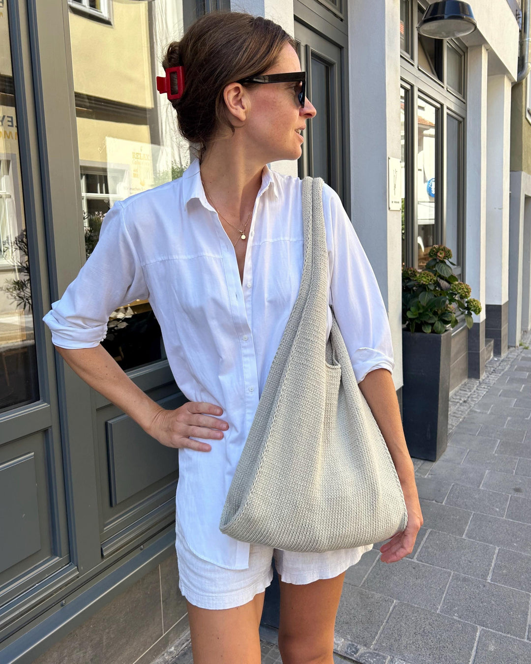 Everyday Casual Tote Bag Knitting Pattern