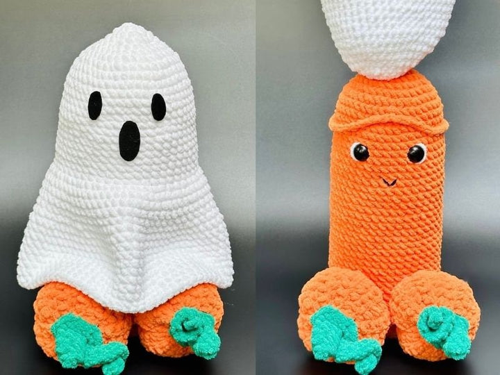 Halloweenie Ghost Crochet Pattern