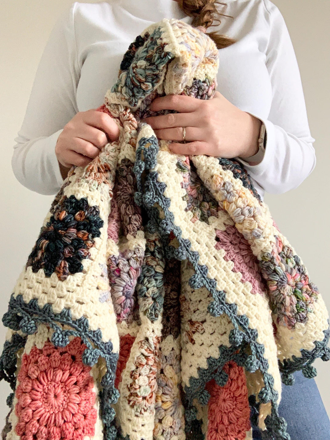 Modern Hygge Burst Blanket Crochet Pattern