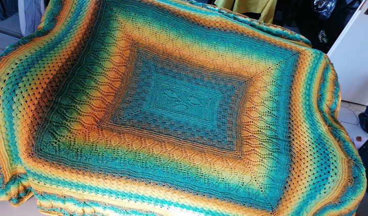 Advanced Hiraeth Blanket Crochet Pattern