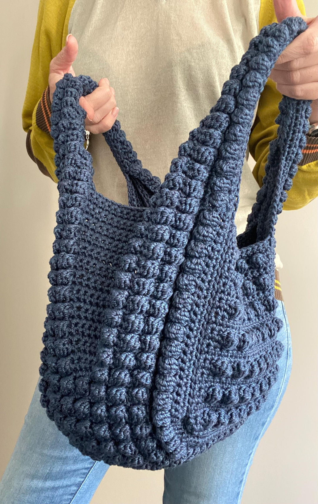 Ferrara Two Handle Crochet Bag Pattern With Video