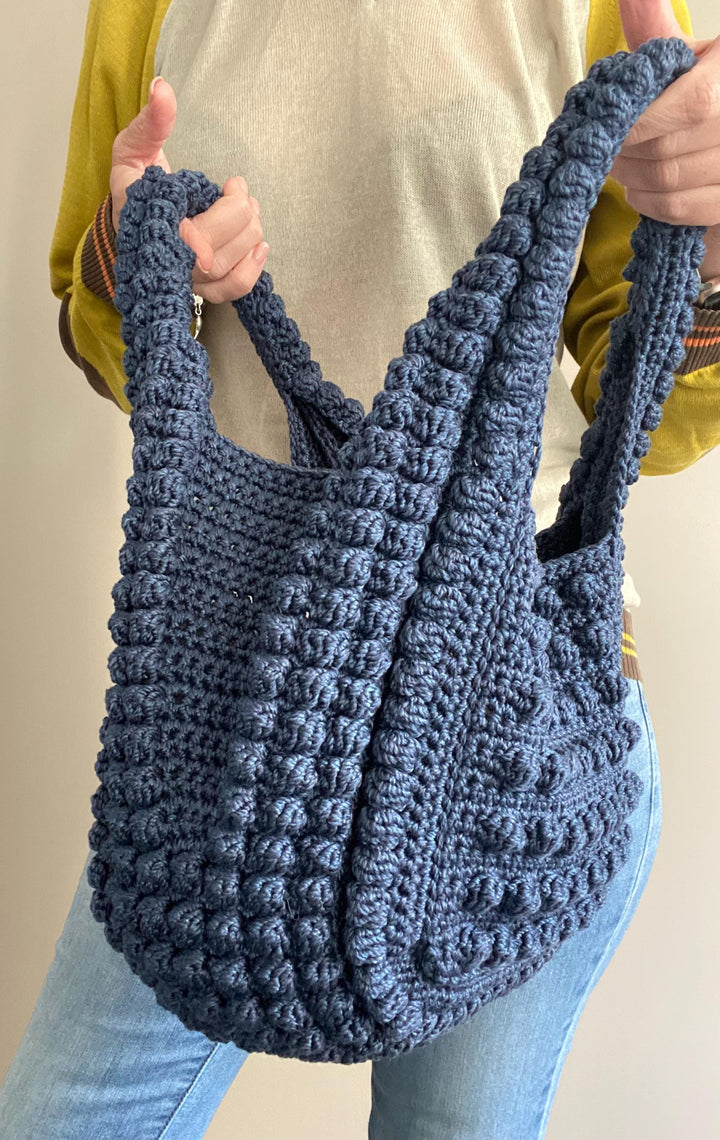 Ferrara Two Handle Crochet Bag Pattern With Video