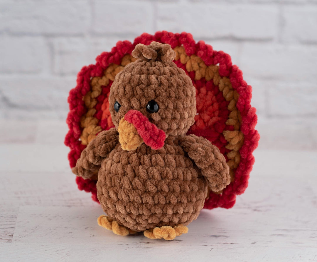 Thanksgiving Turkey Amigurumi Crochet Pattern