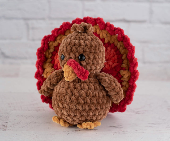 Thanksgiving Turkey Amigurumi Crochet Pattern