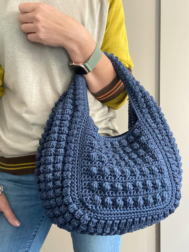 Ferrara Two Handle Crochet Bag Pattern With Video