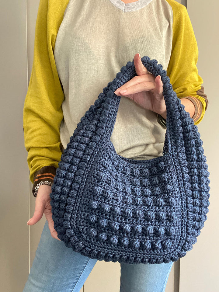 Ferrara Two Handle Crochet Bag Pattern With Video