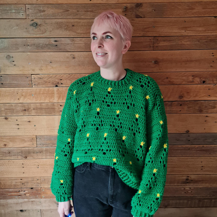 2-in-1 Festive Christmas Jumper and Cardigan Crochet Pattern