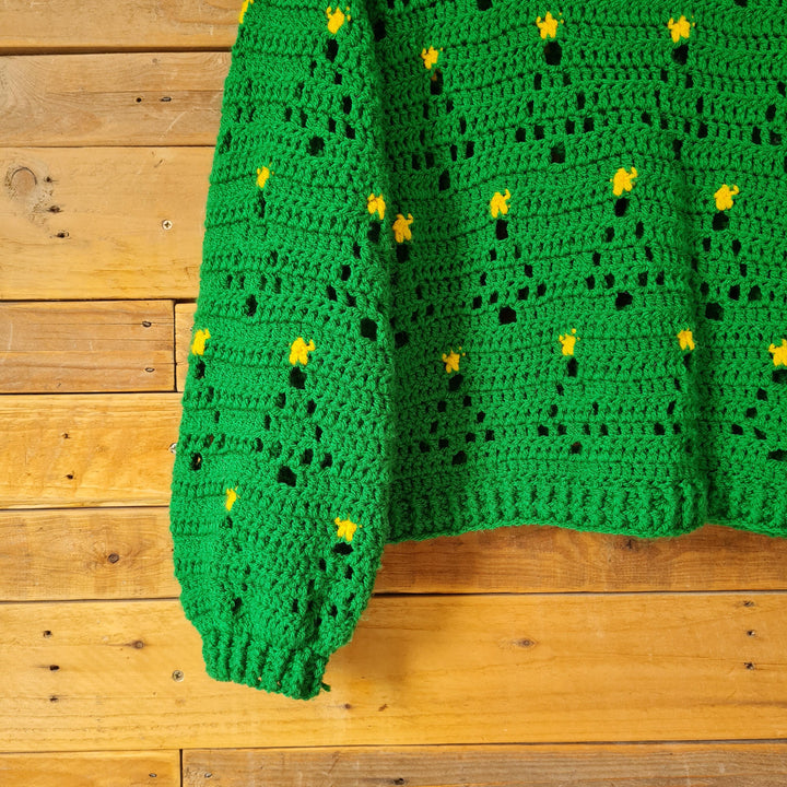 2-in-1 Festive Christmas Jumper and Cardigan Crochet Pattern