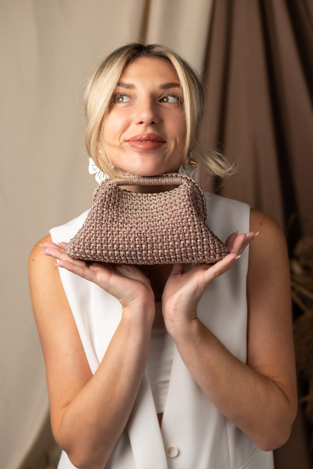 Elegant Sparkle Clutch Bag Crochet Pattern