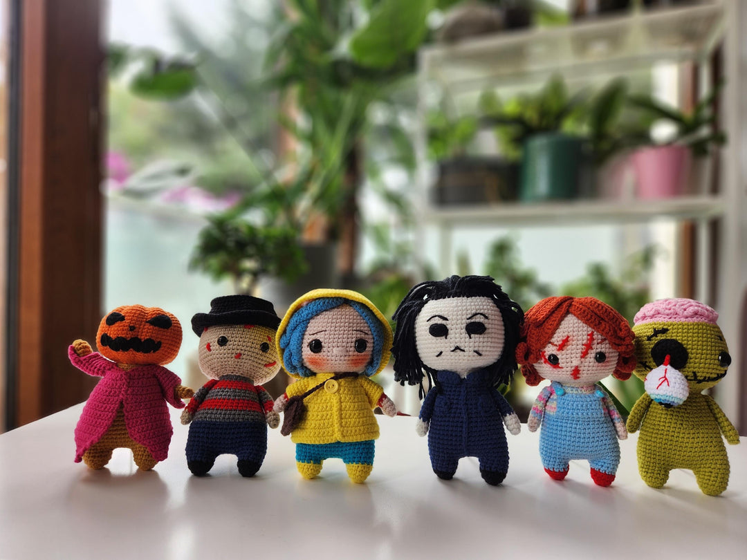 12-in-1 Halloween Amigurumi Bundle