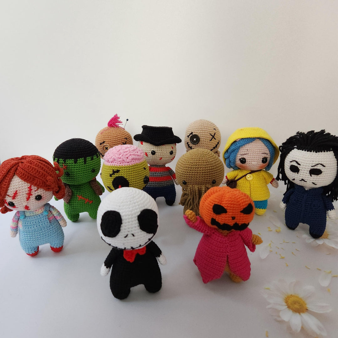 12-in-1 Halloween Amigurumi Bundle