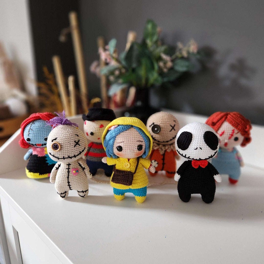 12-in-1 Halloween Amigurumi Bundle