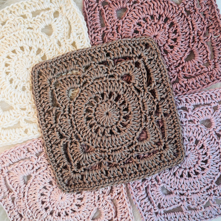 Willow Flower Granny Square Crochet Pattern