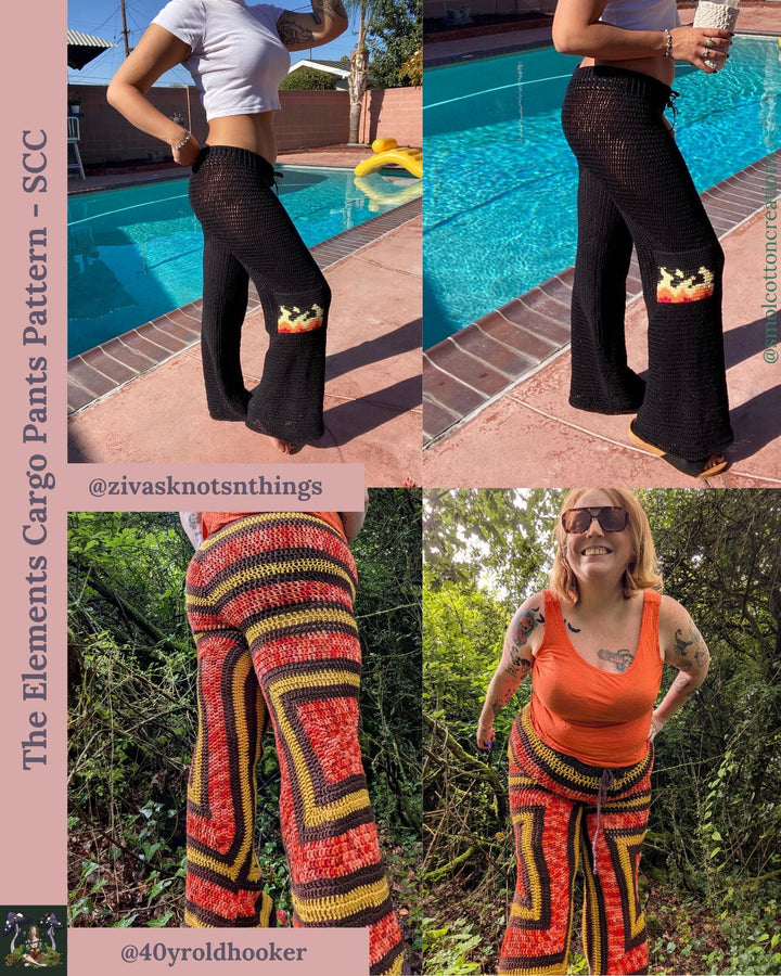 Made To Measure Unisex Cargo Pants Crochet Pattern
