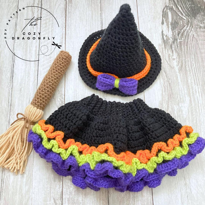 Baby Witch Costume Crochet Pattern