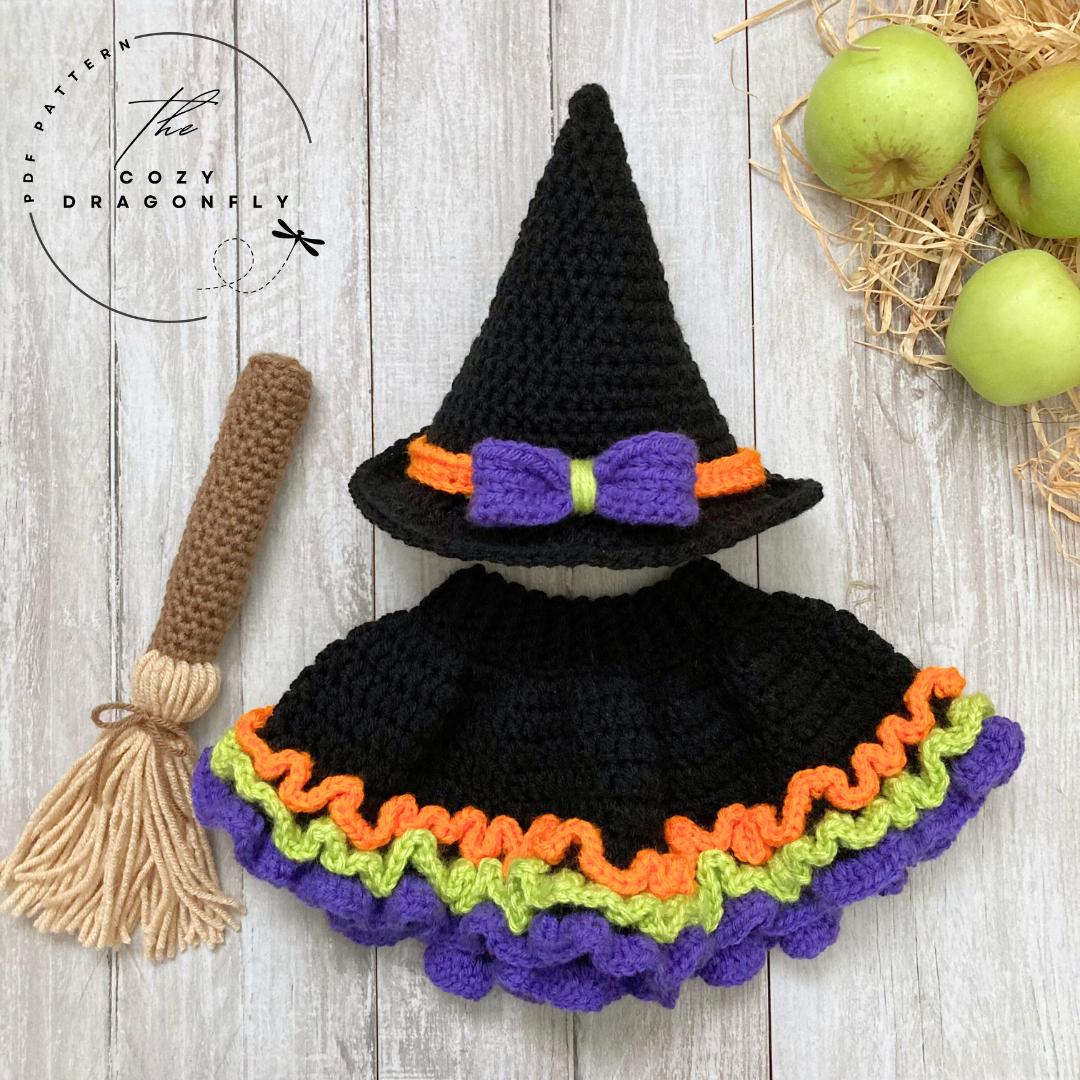 Baby Witch Costume Crochet Pattern