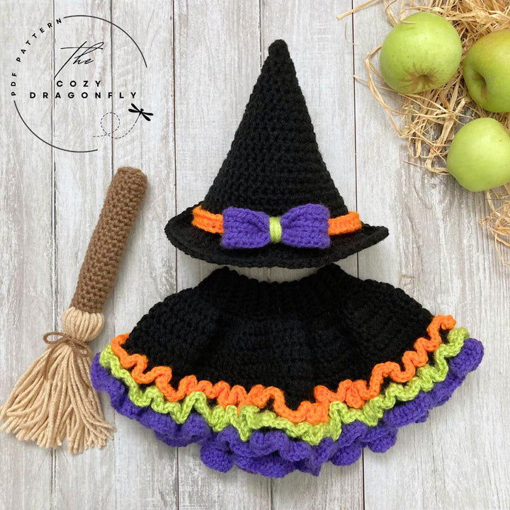 Baby Witch Costume Crochet Pattern
