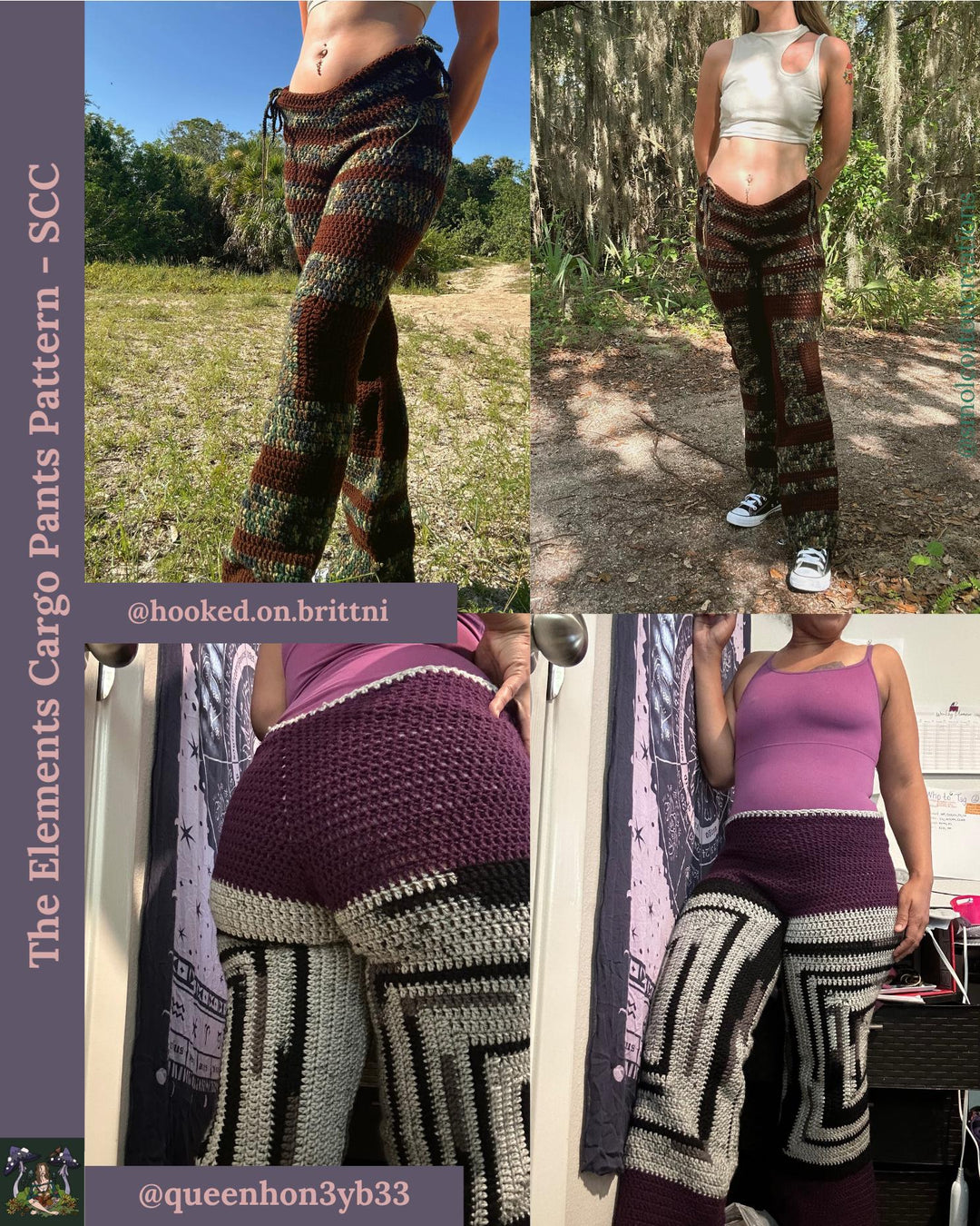 Made To Measure Unisex Cargo Pants Crochet Pattern