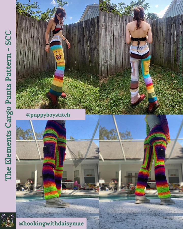 Made To Measure Unisex Cargo Pants Crochet Pattern