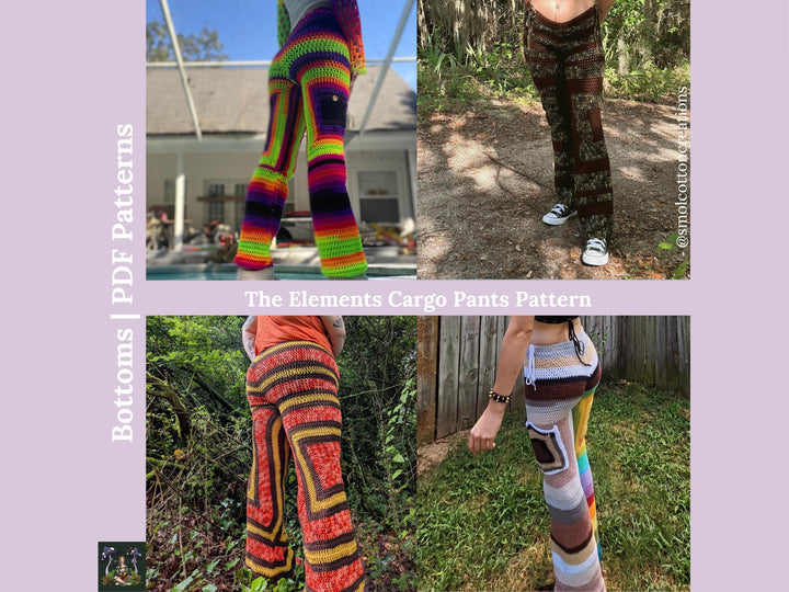Made To Measure Unisex Cargo Pants Crochet Pattern