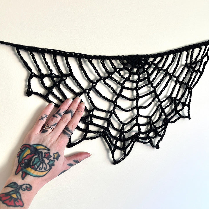 Spiderweb Bunting Crochet Pattern