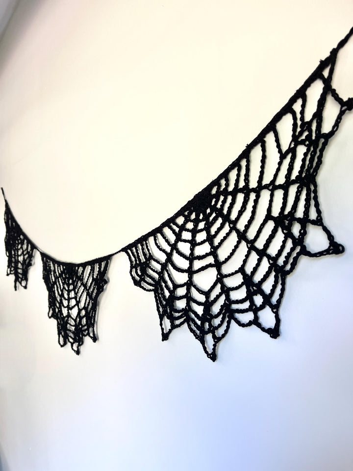 Spiderweb Bunting Crochet Pattern