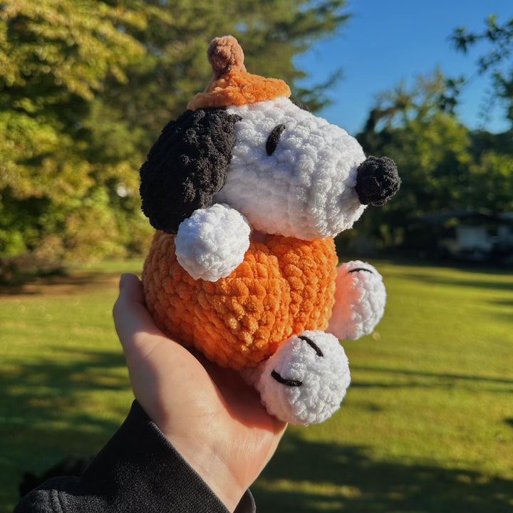 Puppy Pumpkin Pattern