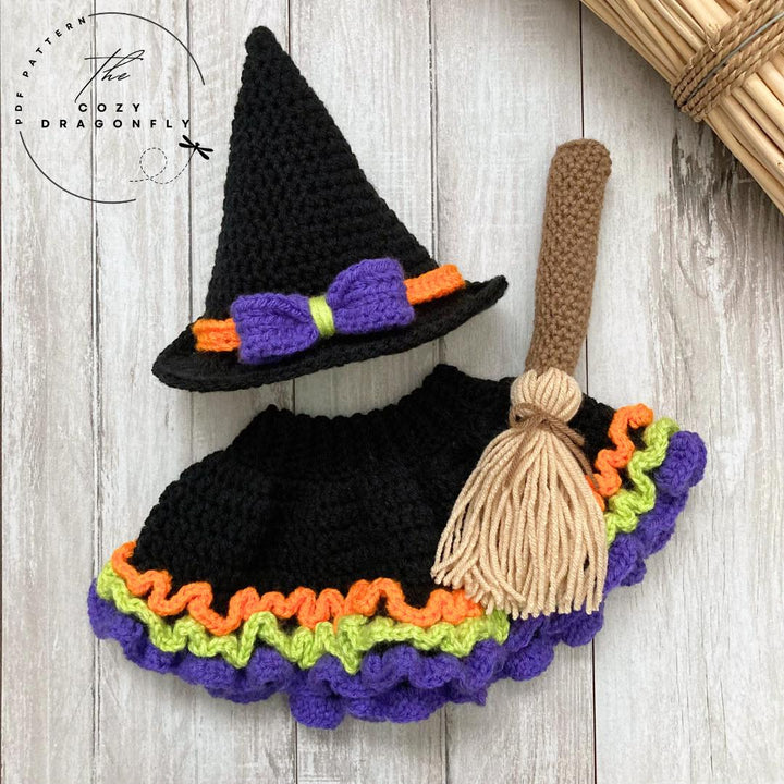 Baby Witch Costume Crochet Pattern