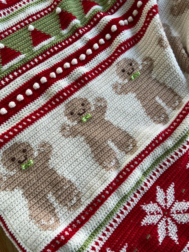 Christmas Eve Tapestry Blanket Crochet Pattern