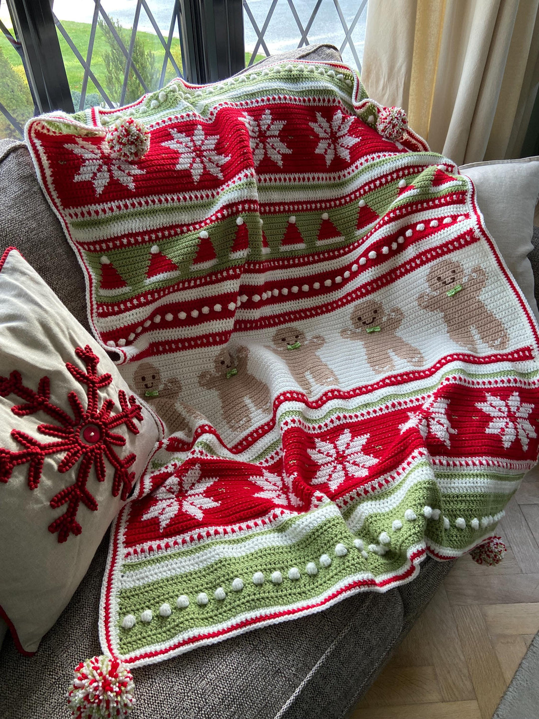 Christmas Eve Tapestry Blanket Crochet Pattern