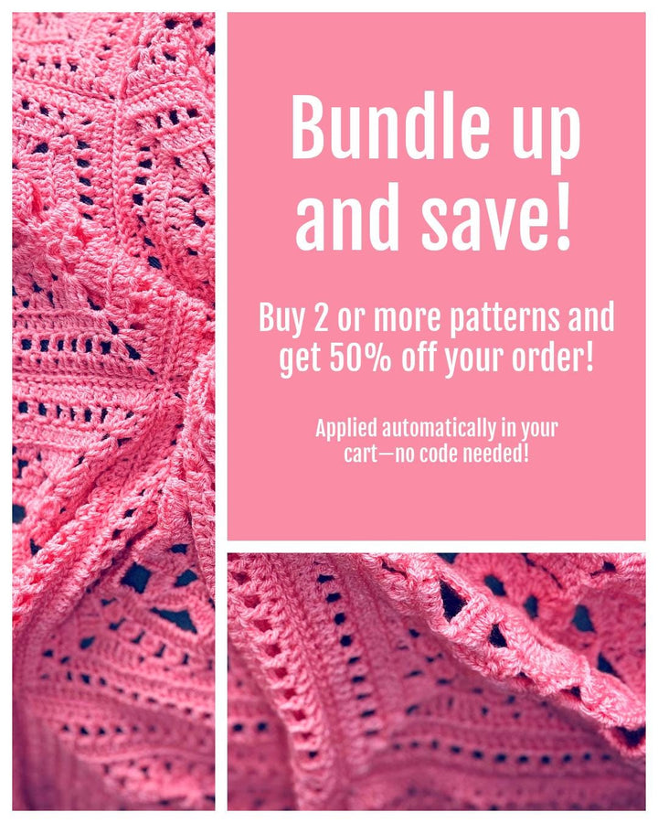 Chunky Boho Mandala Blanket Crochet Pattern