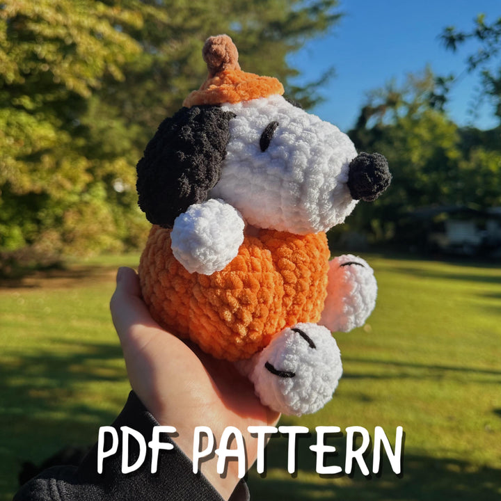 Puppy Pumpkin Pattern