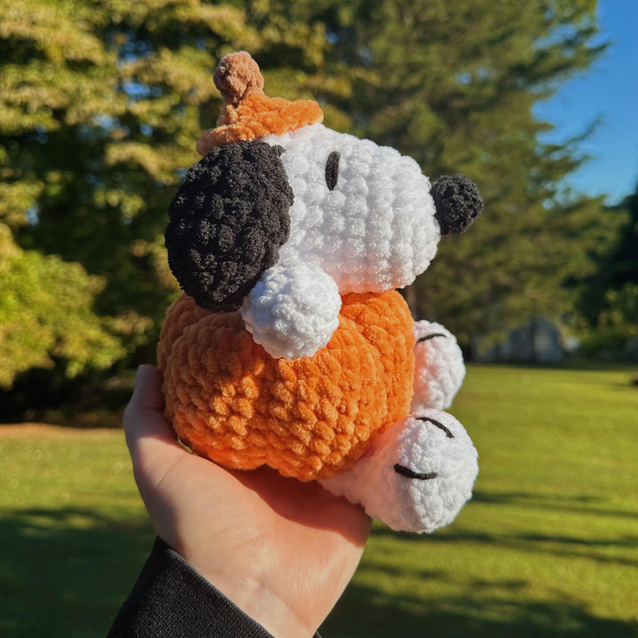 Puppy Pumpkin Pattern