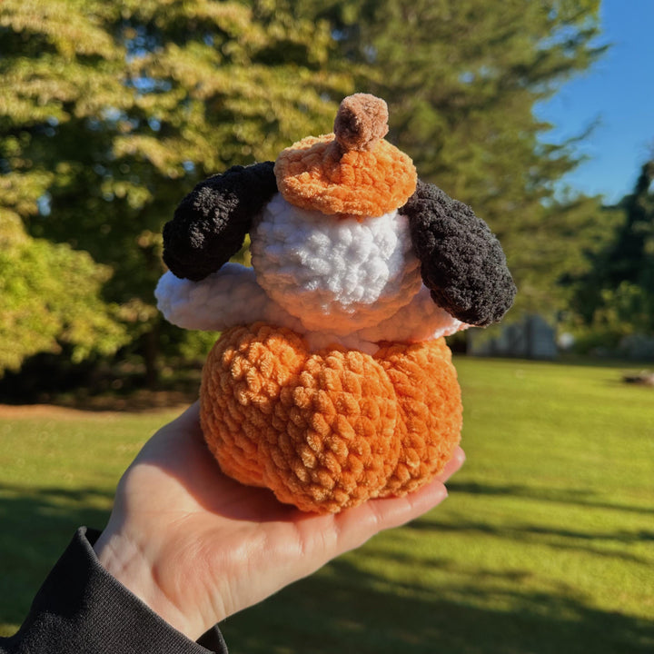 Puppy Pumpkin Pattern