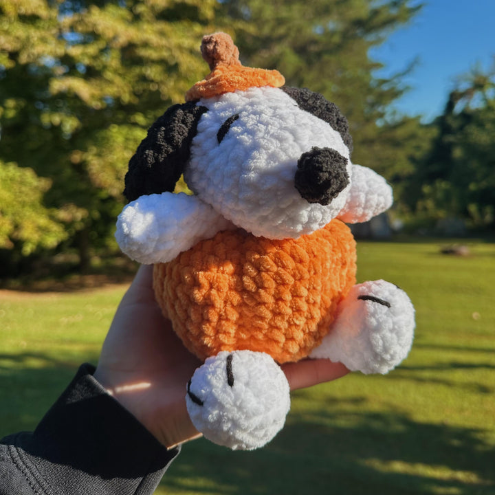 Puppy Pumpkin Pattern