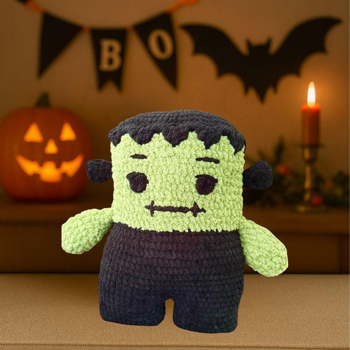 Halloween Pillows Crochet Pattern Set