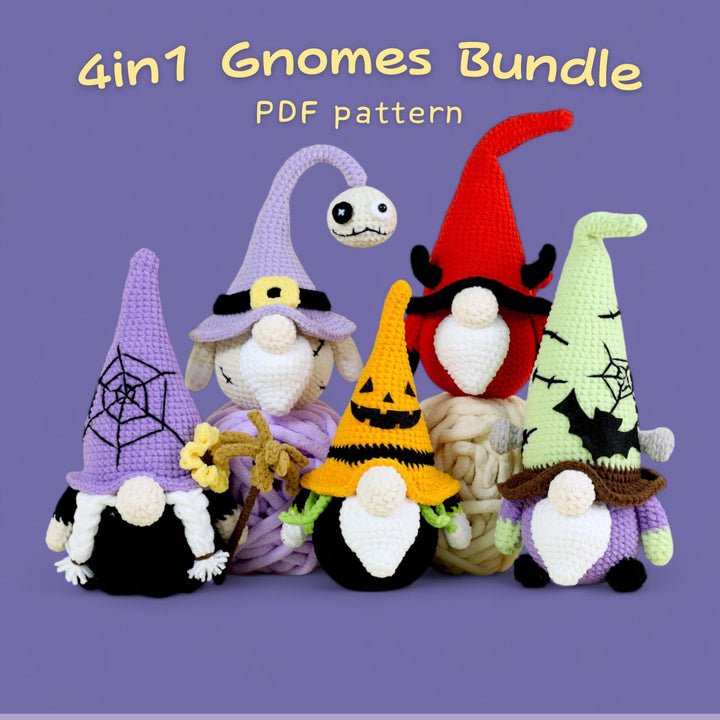 65+ Halloween Crochet Pattern Bundle