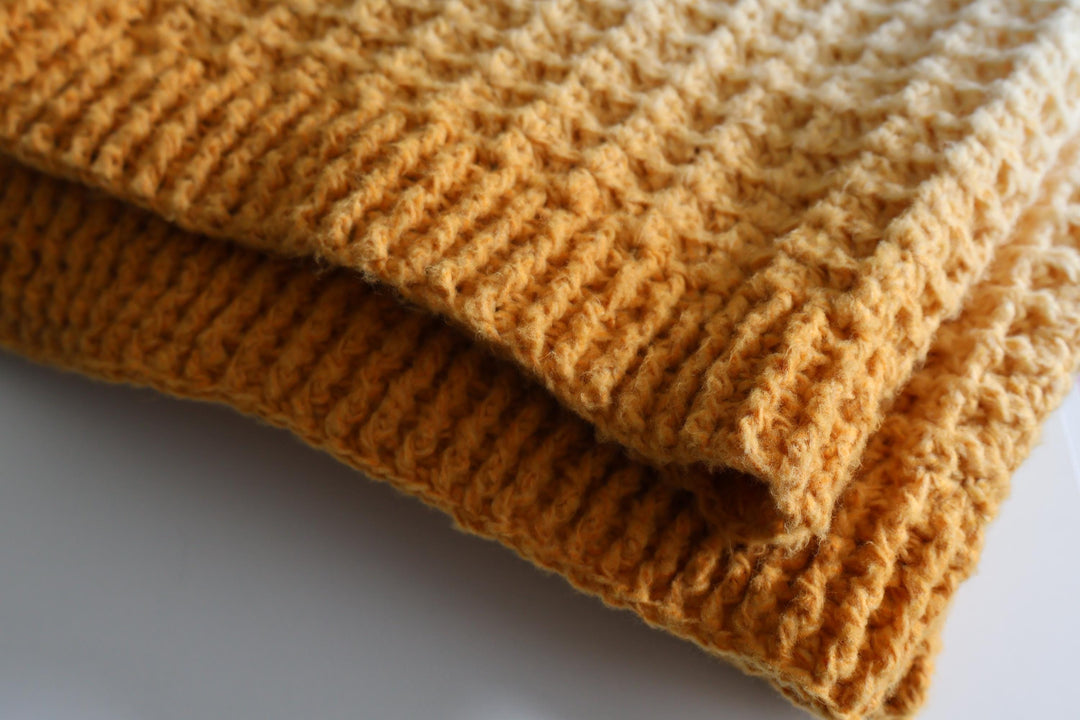 Cozy Sweet Honey Blanket Crochet Pattern