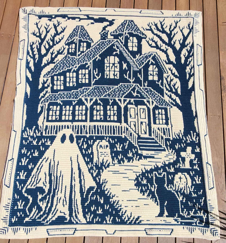 Phantom Manor Mosaic Blanket Pattern