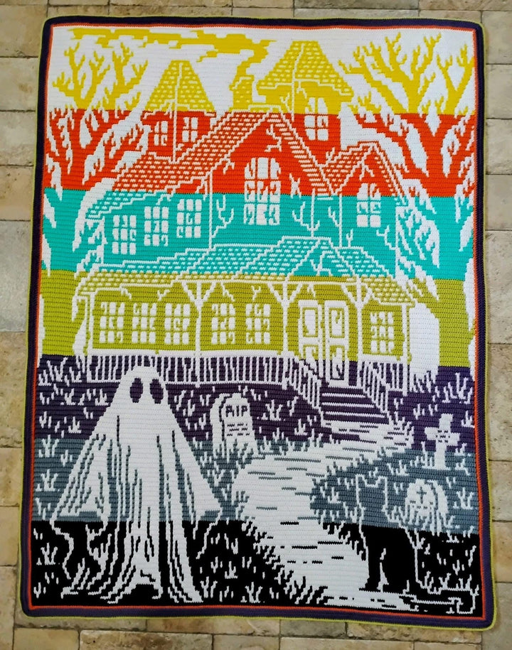 Phantom Manor Mosaic Blanket Pattern