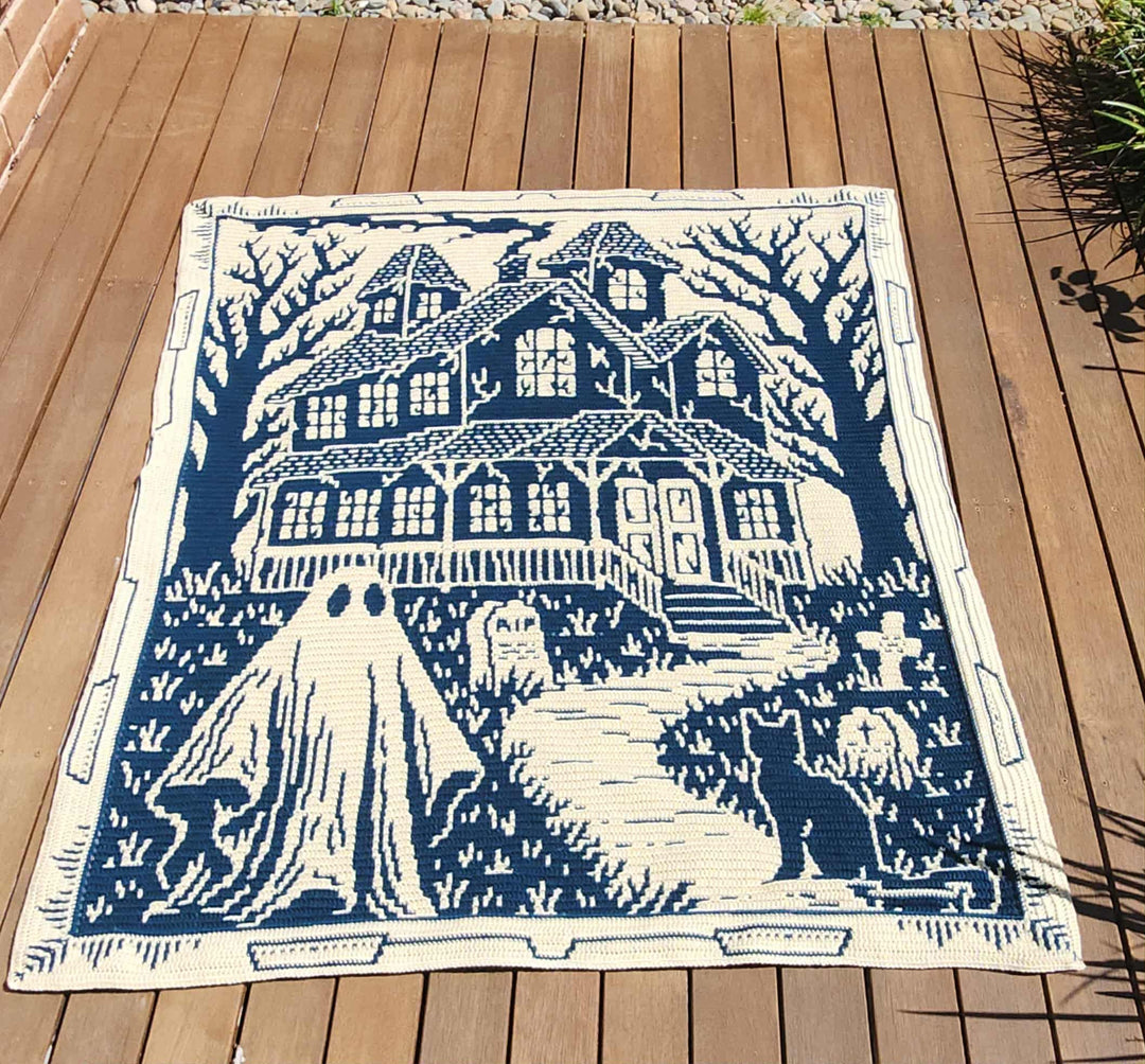 Phantom Manor Mosaic Blanket Pattern