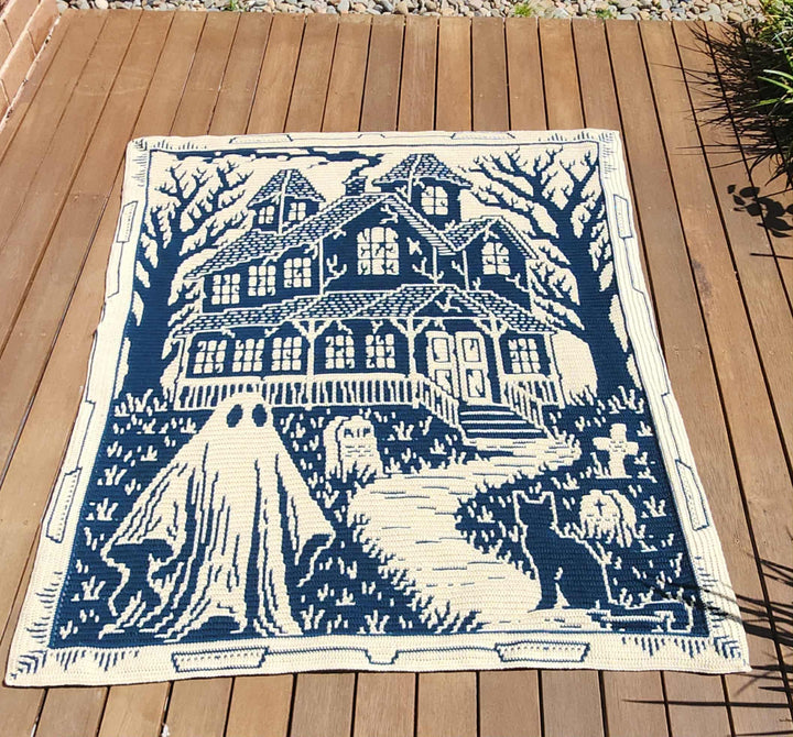 Phantom Manor Mosaic Blanket Pattern