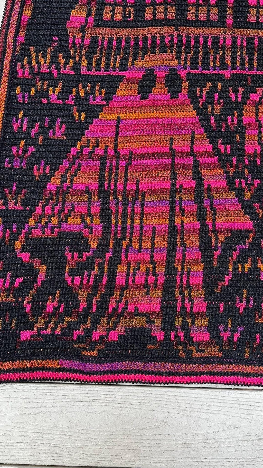 Phantom Manor Mosaic Blanket Pattern