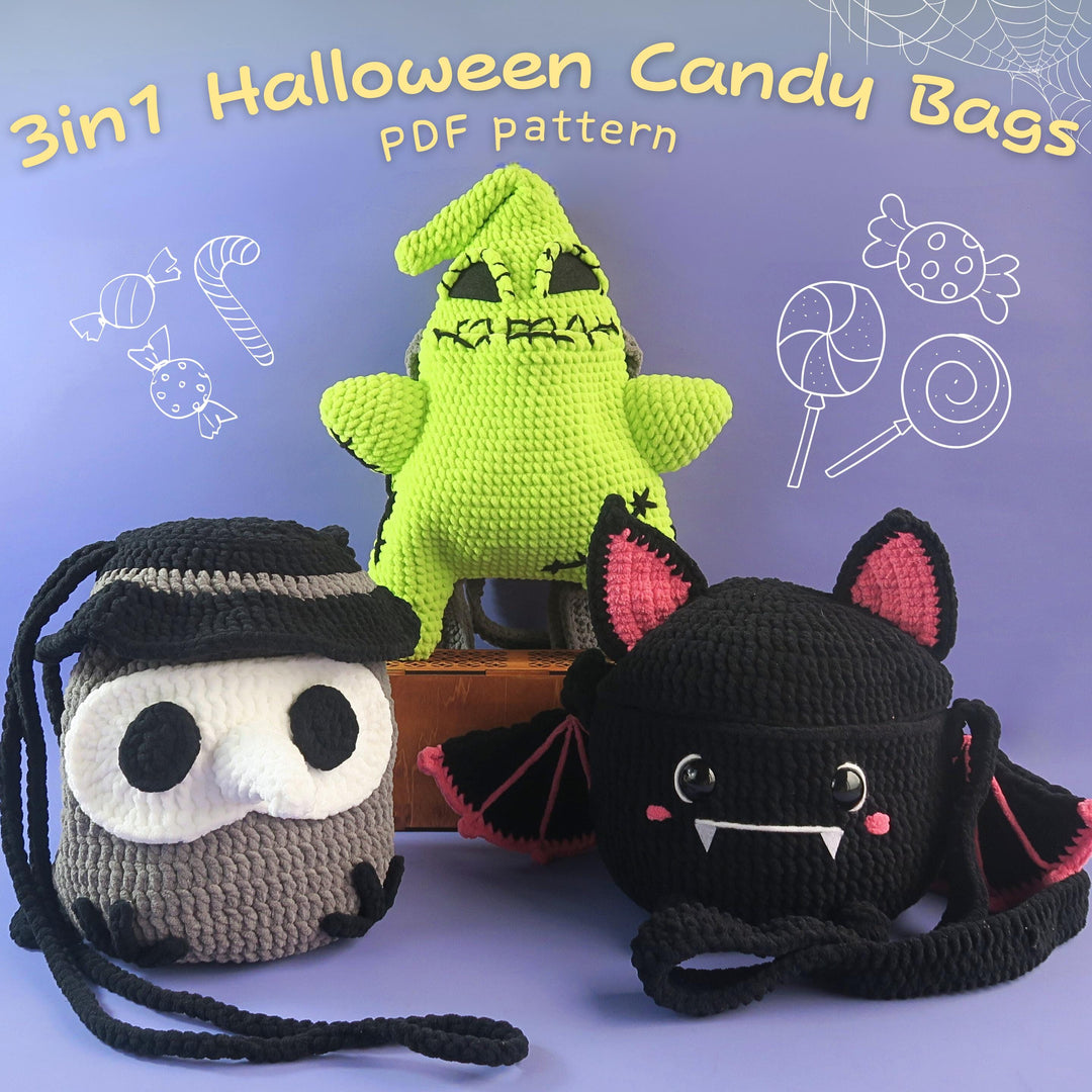 65+ Halloween Crochet Pattern Bundle