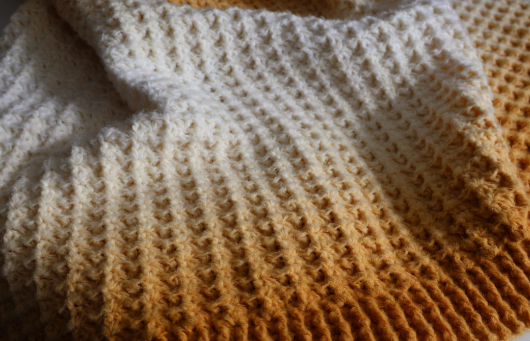 Cozy Sweet Honey Blanket Crochet Pattern