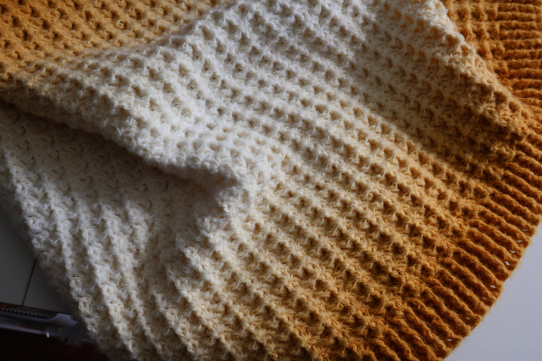 Cozy Sweet Honey Blanket Crochet Pattern