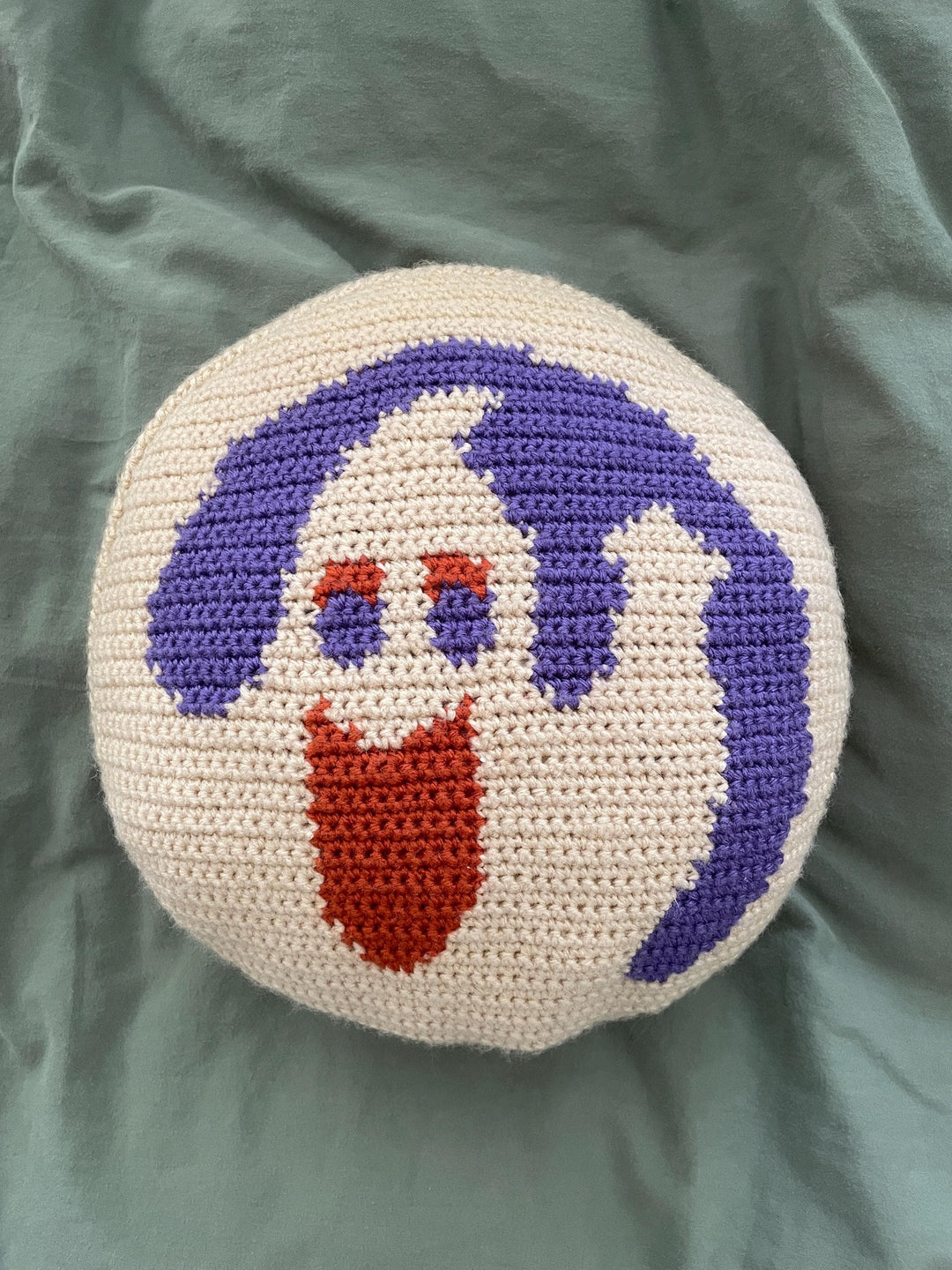 Halloween Pillow Crochet Pattern