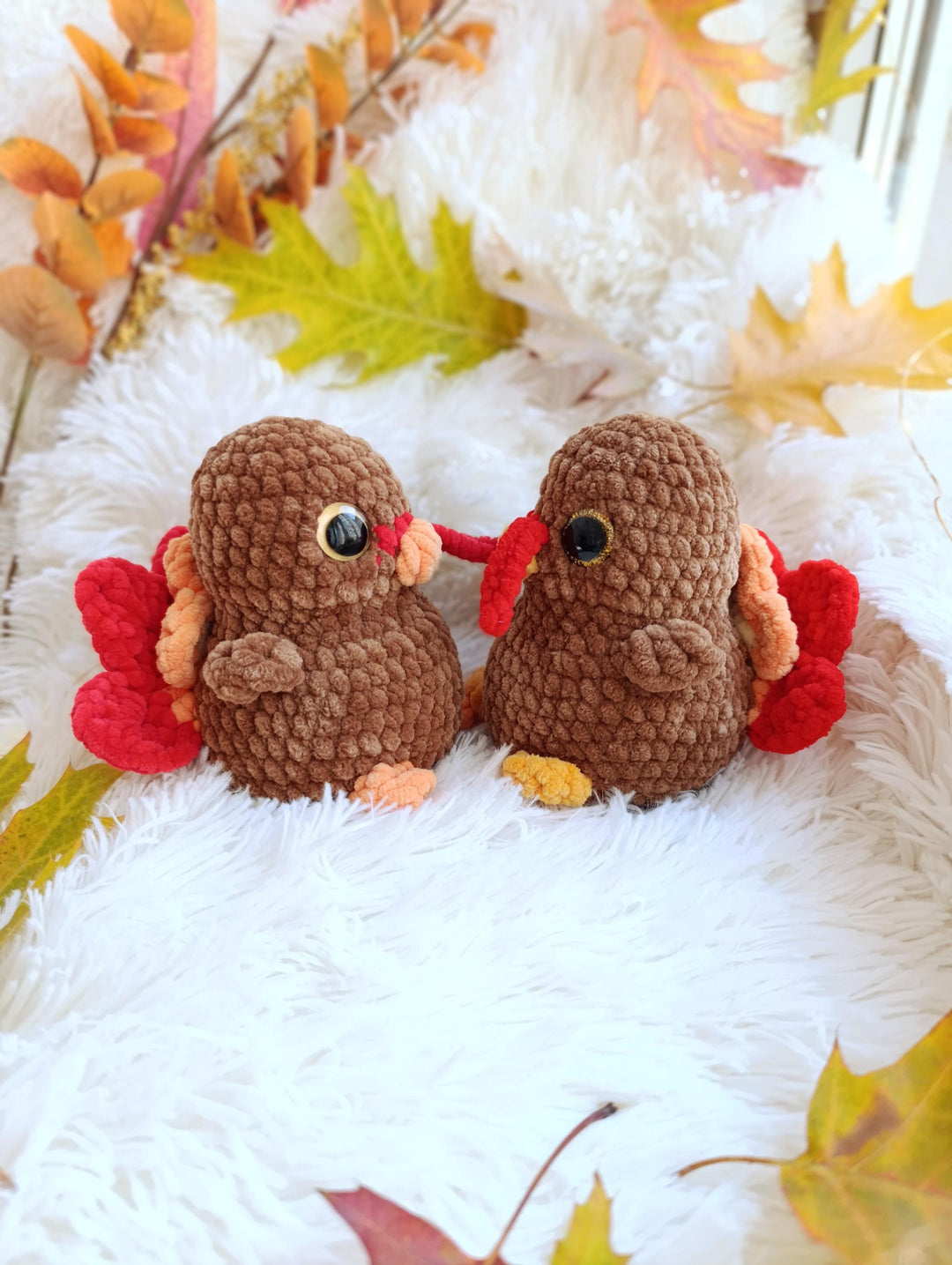 Thanksgiving Turkey Amigurumi Crochet Pattern