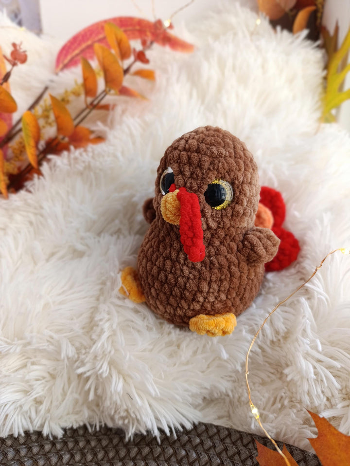 Thanksgiving Turkey Amigurumi Crochet Pattern