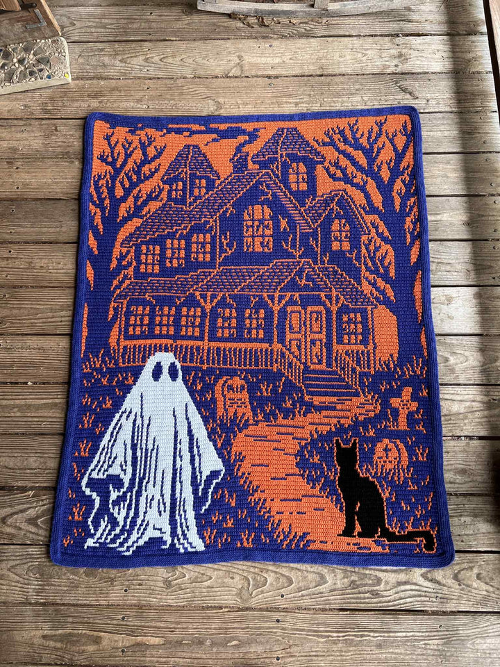 Phantom Manor Mosaic Blanket Pattern